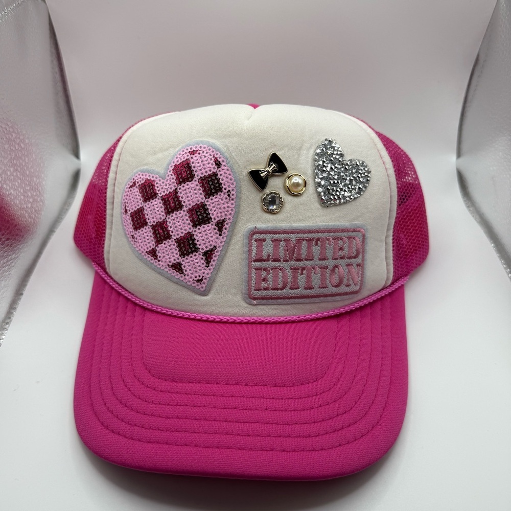 Limited Edition Pink Heart Cap